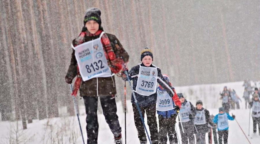 Традиционная гонка «Лыжня России» состоится в Бийске 13 февраля 