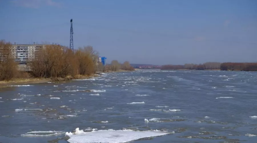 Вскрытие рек в Алтайском крае может произойти уже в третьей декаде марта 