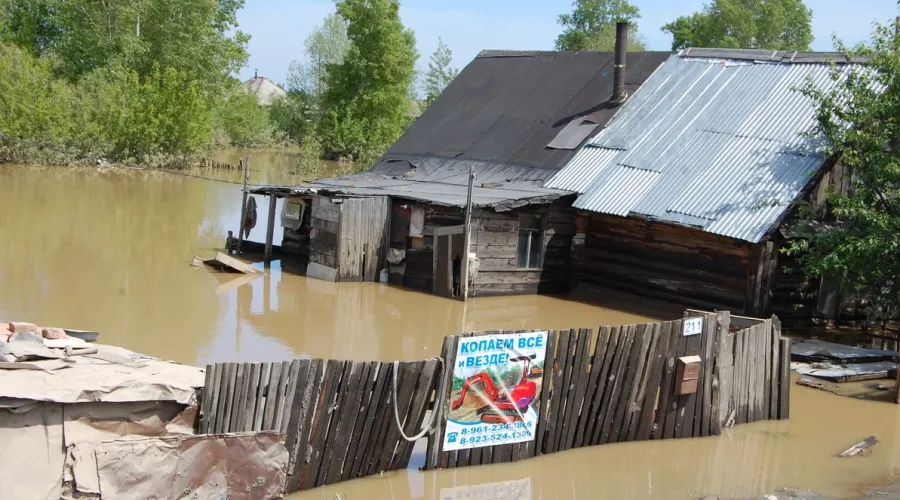 45 тысяч человек могут оказаться в зоне подтопления в весенний паводок на Алтае 