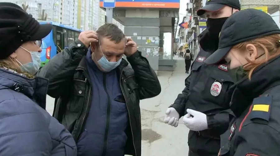 В Бийске штрафов за отсутствие маски наложили более чем на полмиллиона рублей