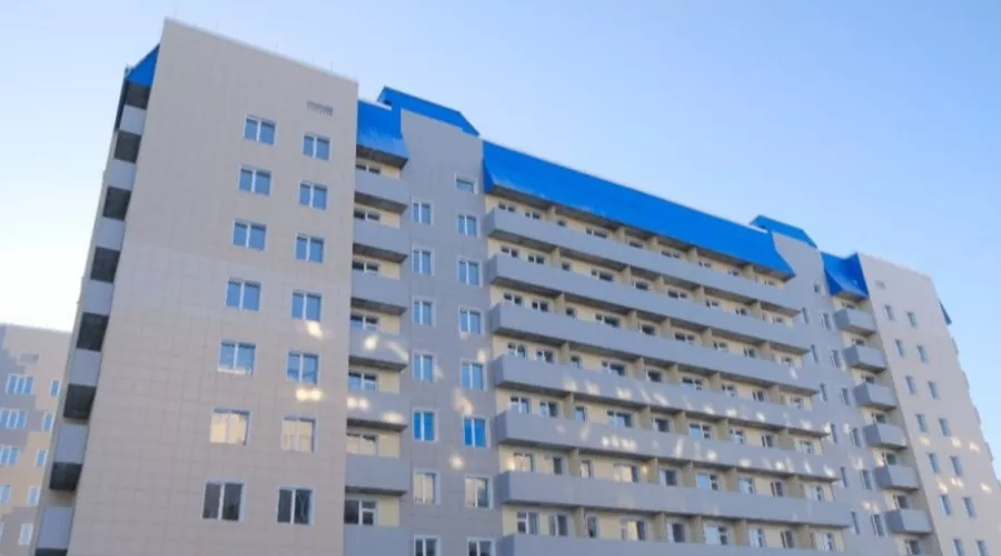 С начала 2021 года объем ввода жилья в Алтайском крае рухнул вполовину 