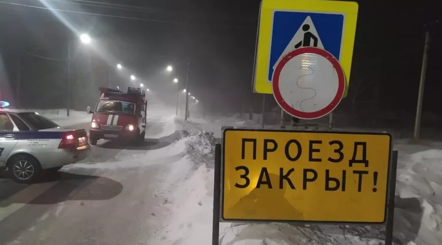 Трасса до Барнаула закрыта, на выезде из Бийска установлены посты ГИБДД
