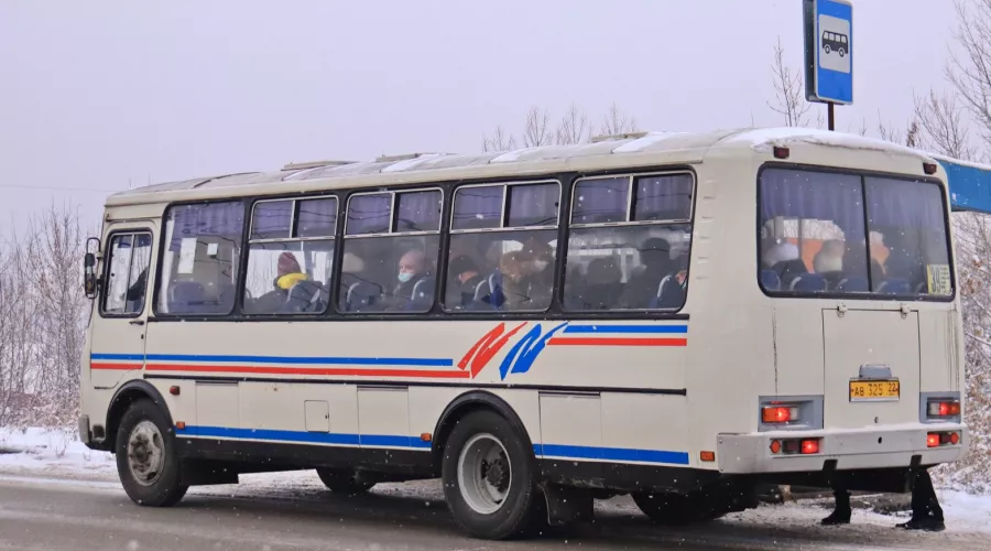 Автобус. Зима 