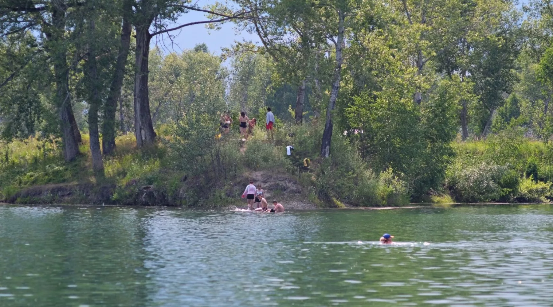 Усадьбу с домом на воде, расположенную недалеко от Бийска, выставили на продажу 