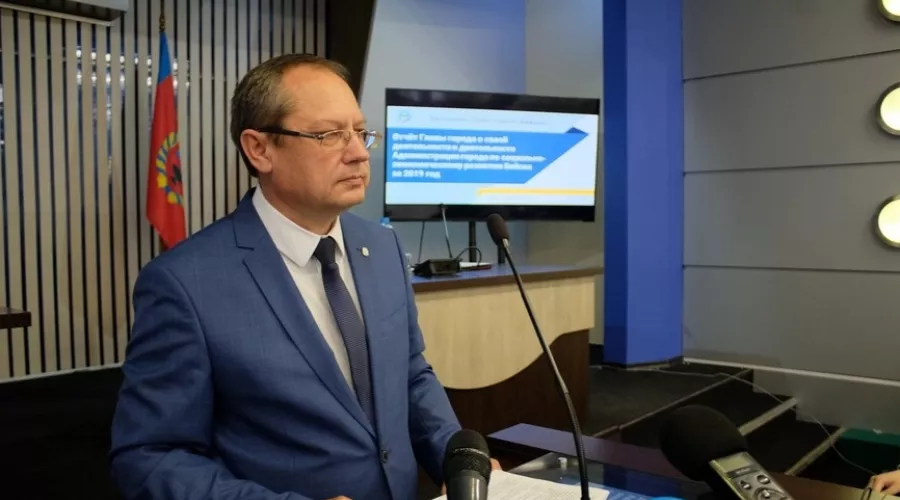 Онлайн-трансляция на отчёт главы Бийска Александра Студеникина 
