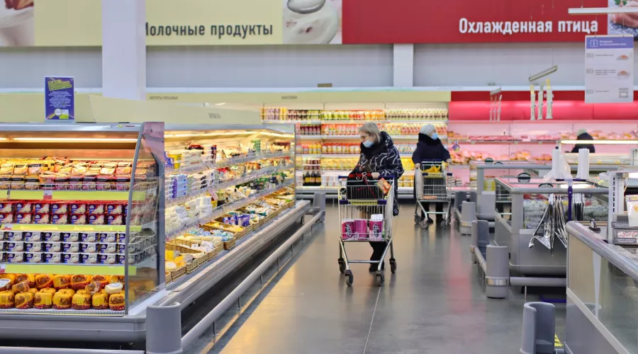 Российские семьи рассказали, сколько тратят на продукты в месяц