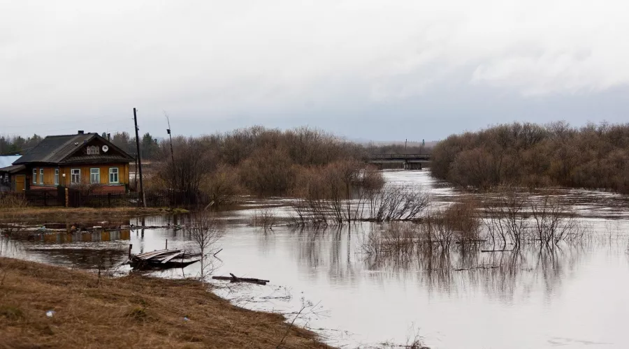 В Алтайском крае началась первая волна паводка 