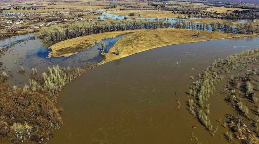 Синоптики предупредили о подъеме уровня воды в реках Алтайского края