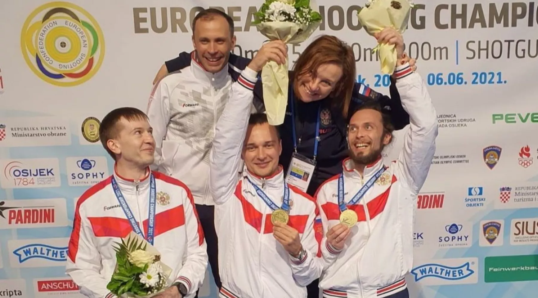 Сергей Каменский завоевал командное золото в стрельбе из пневматической винтовки