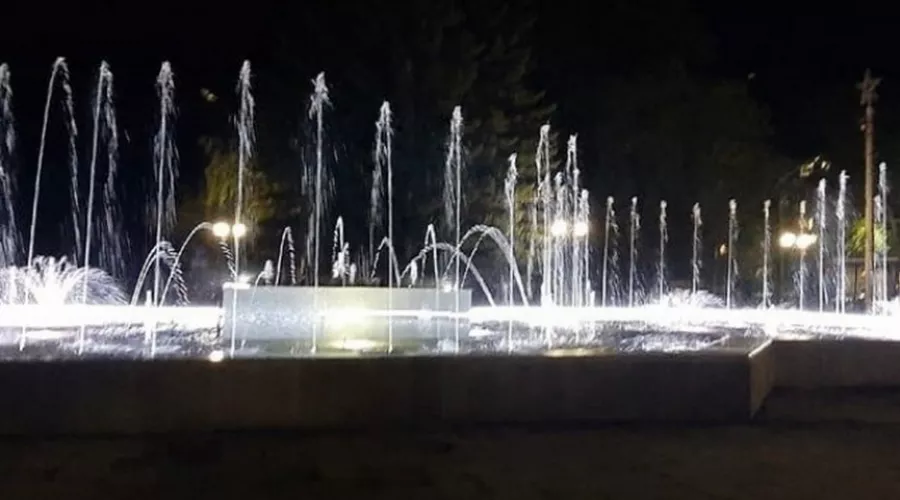 Новый фонтан у Дворца культуры в Бийске будут тестировать три дня