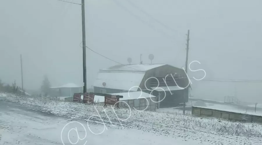 Зима катит в глаза: в Сибири выпал первый снег