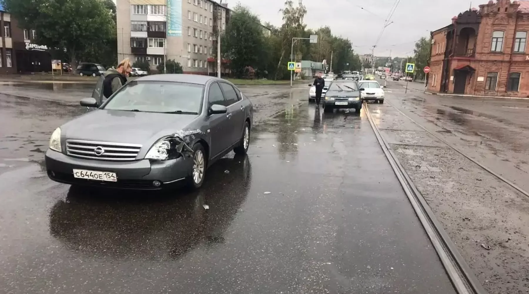 В Бийске на коммунальном мосту за день произошло три ДТП