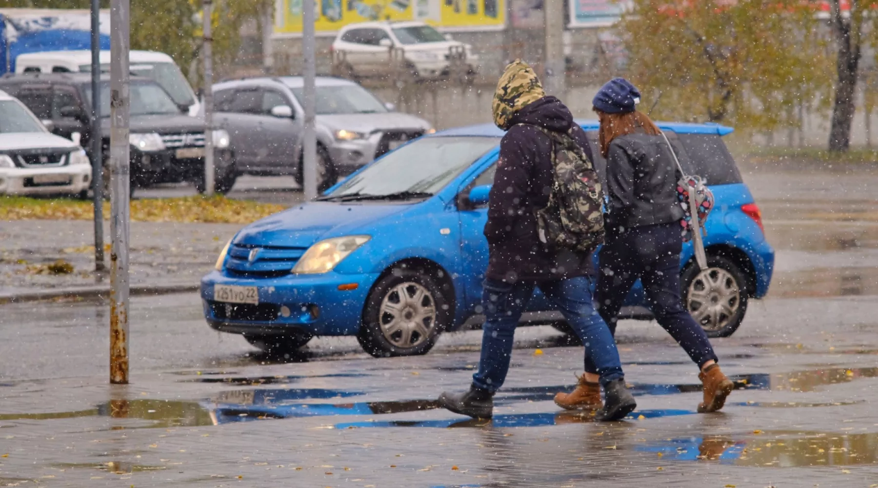 Темнота и плохая видимость: осенью в Бийске вдвое выросло число ДТП с пешеходами