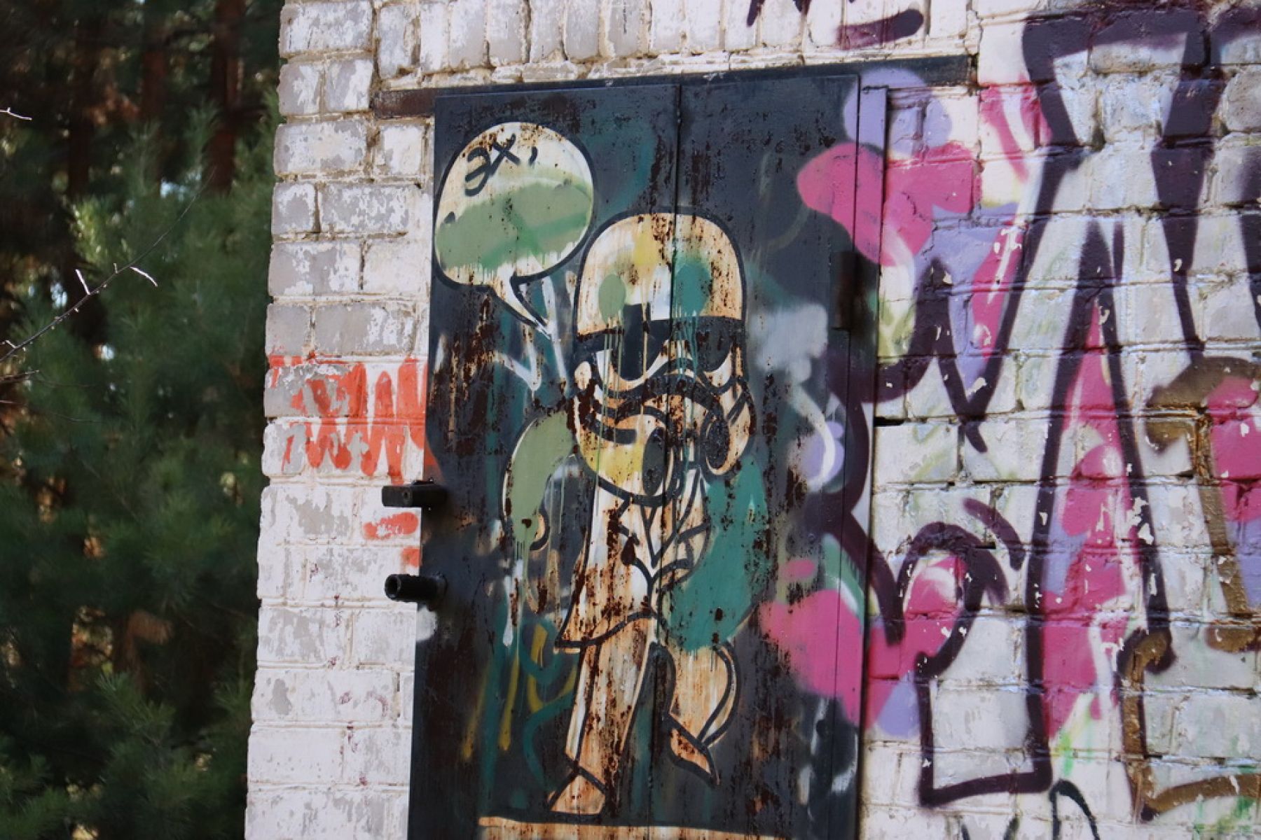 Верни мне мой 200. : что бийчане пишут на стенах?