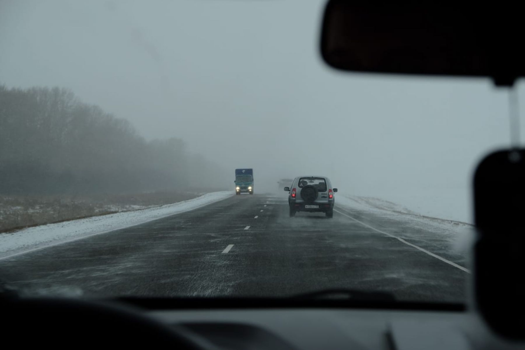 Ухудшается видимость на трассе Бийск-Барнаул