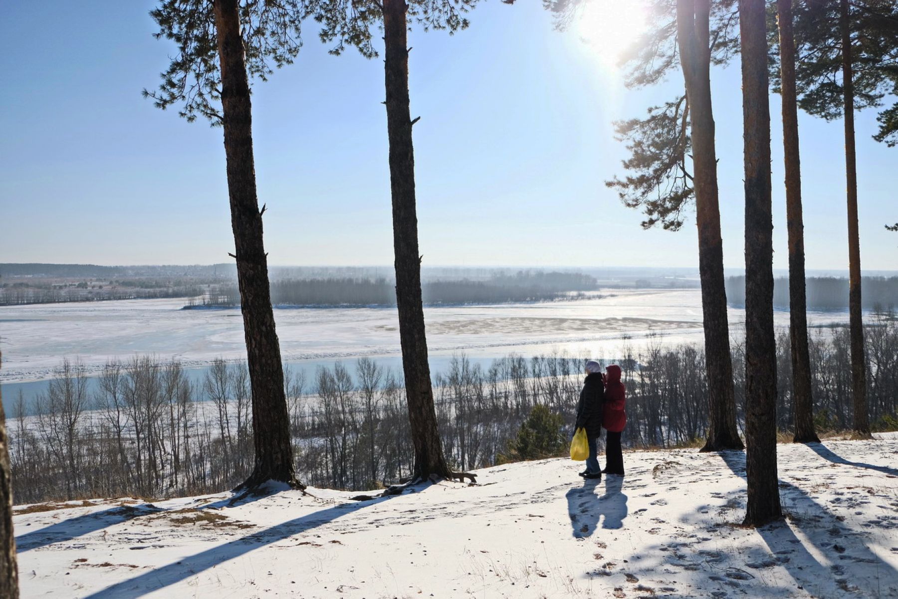 Зима на пороге: как выглядит Бия накануне декабря