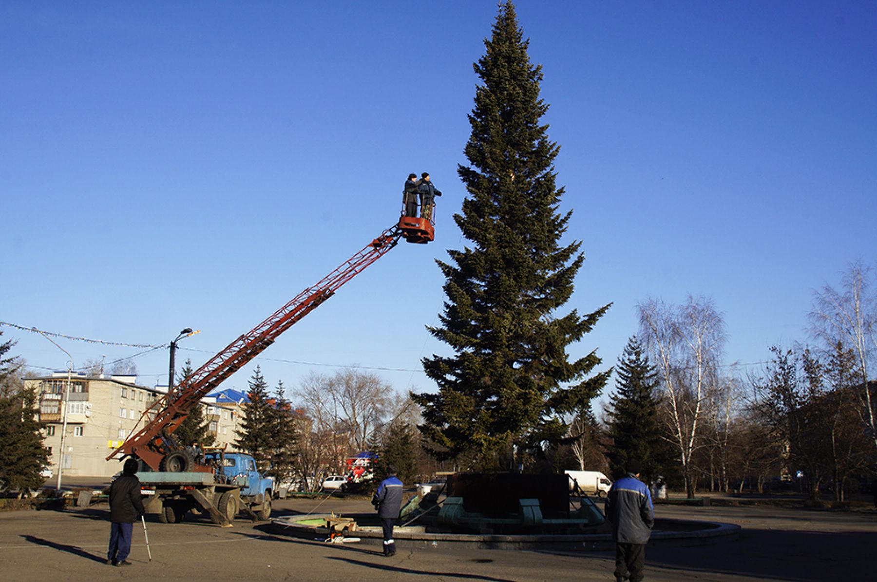 Пять лет назад Бийск мог отметить Новый год без снега