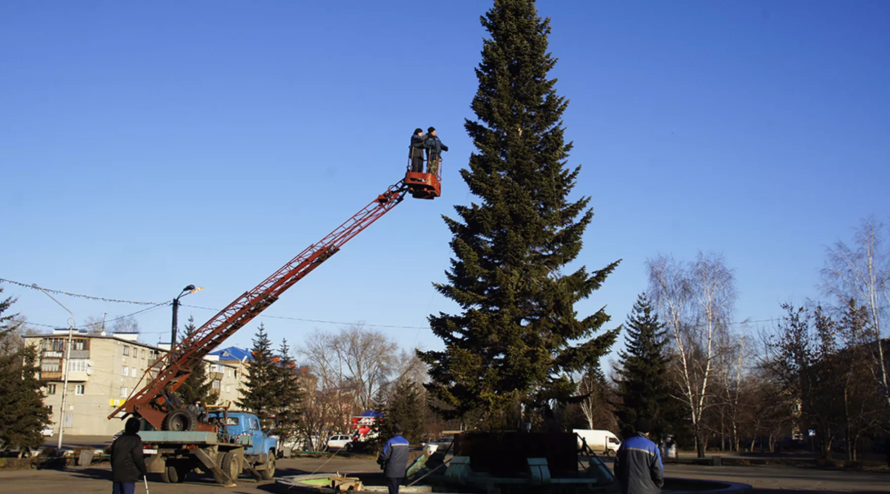 Пять лет назад Бийск мог отметить Новый год без снега