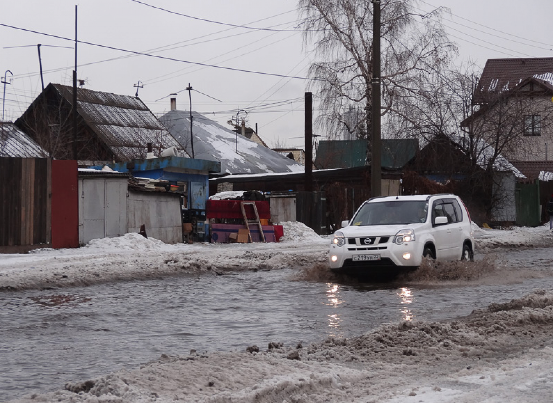 Пять лет назад Бийск мог отметить Новый год без снега