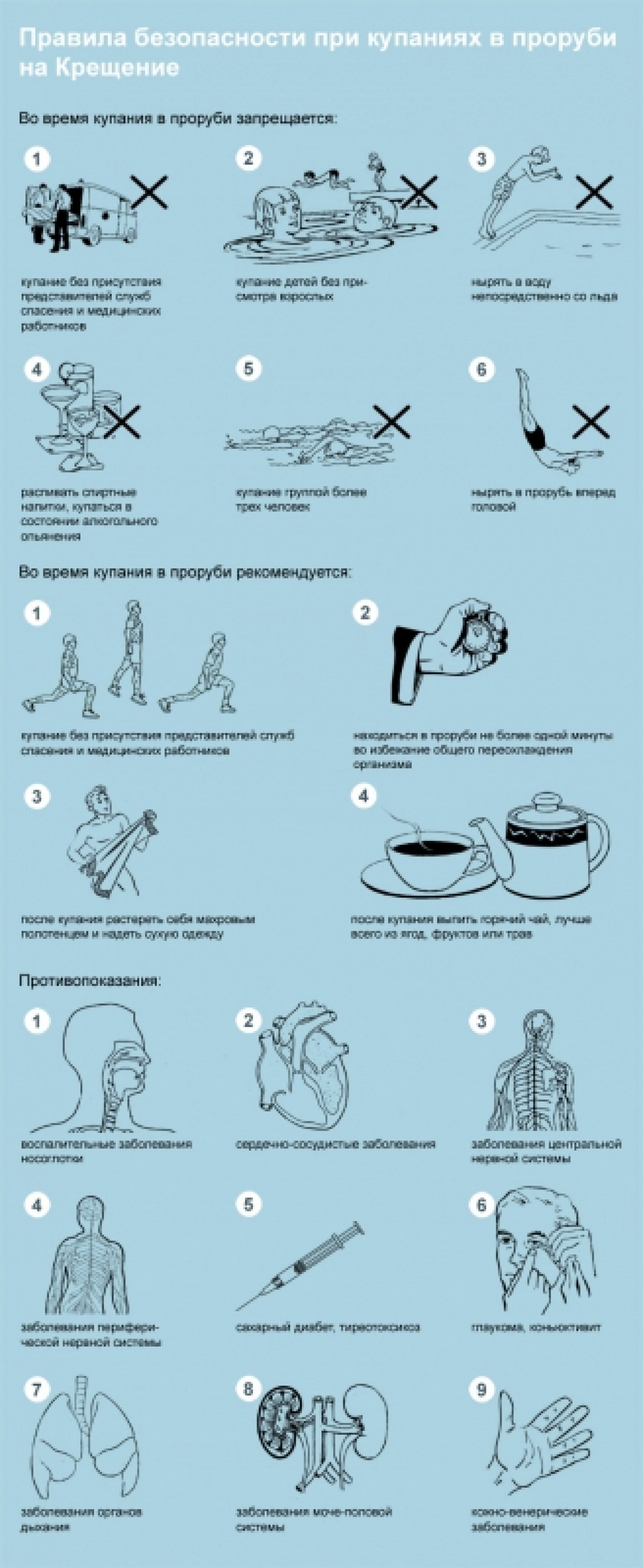 Холод противопоказан: как не заболеть, окунувшись в крещенскую купель