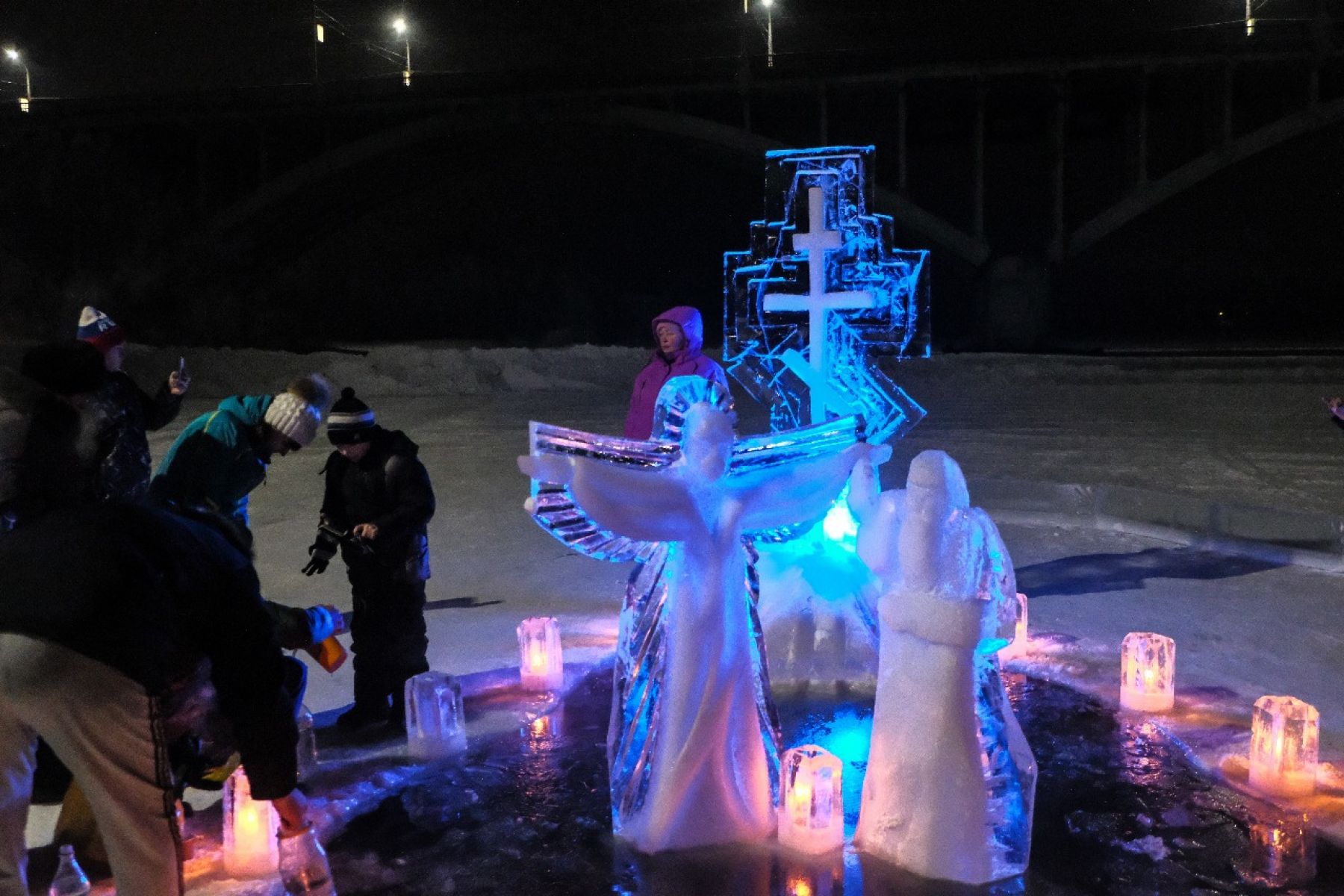 Православные бийчане отмечают Крещение Господне 