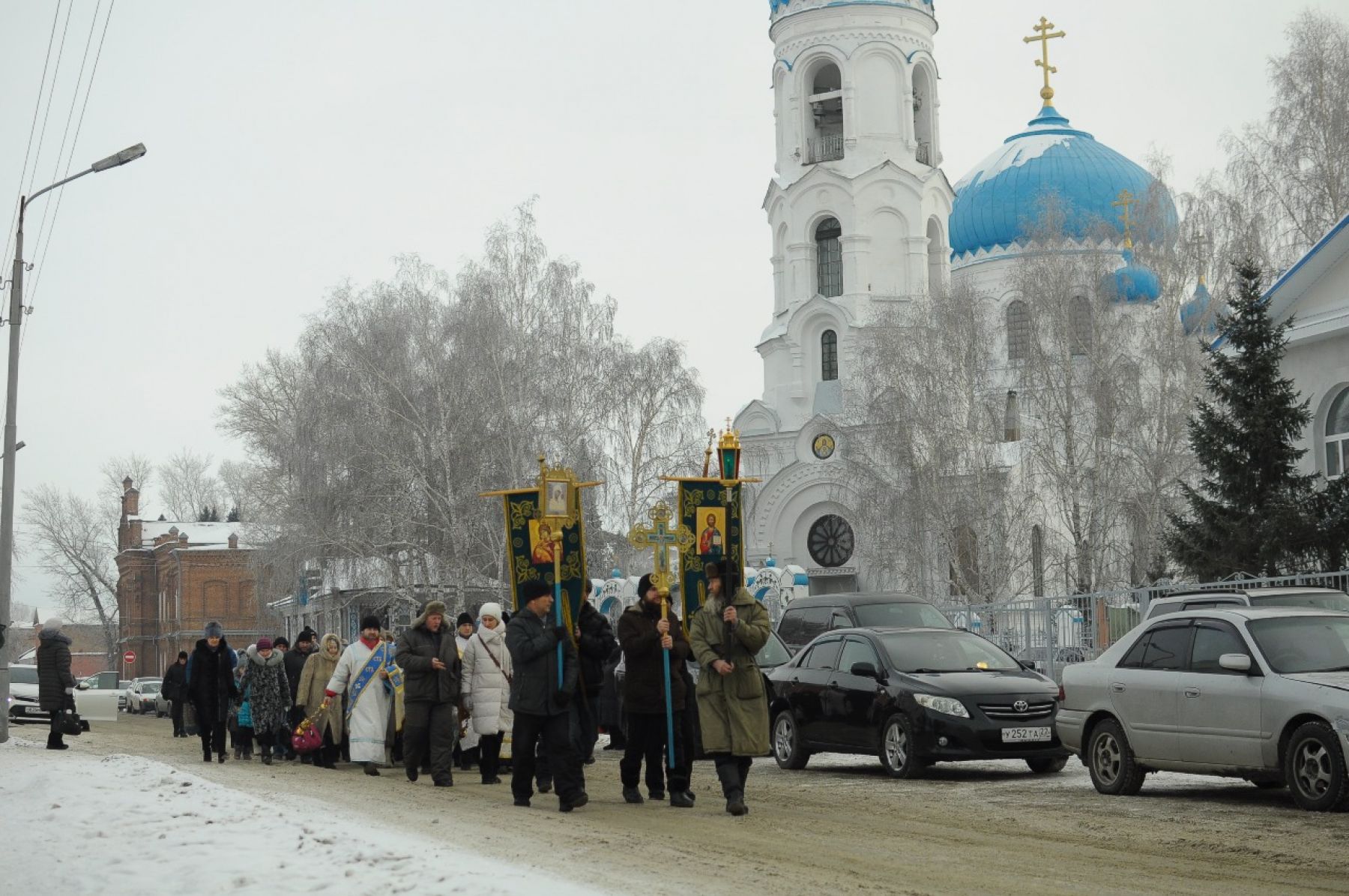 Православные бийчане отмечают Крещение Господне 