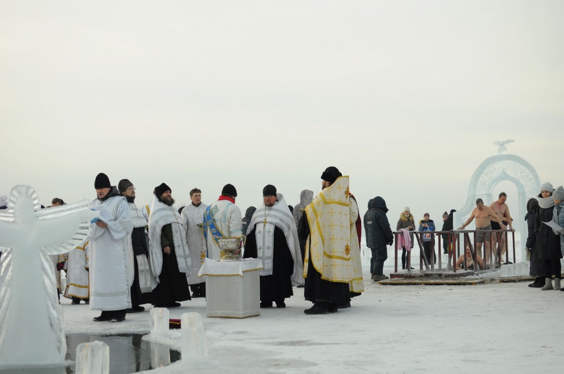 Православные бийчане отмечают Крещение Господне 