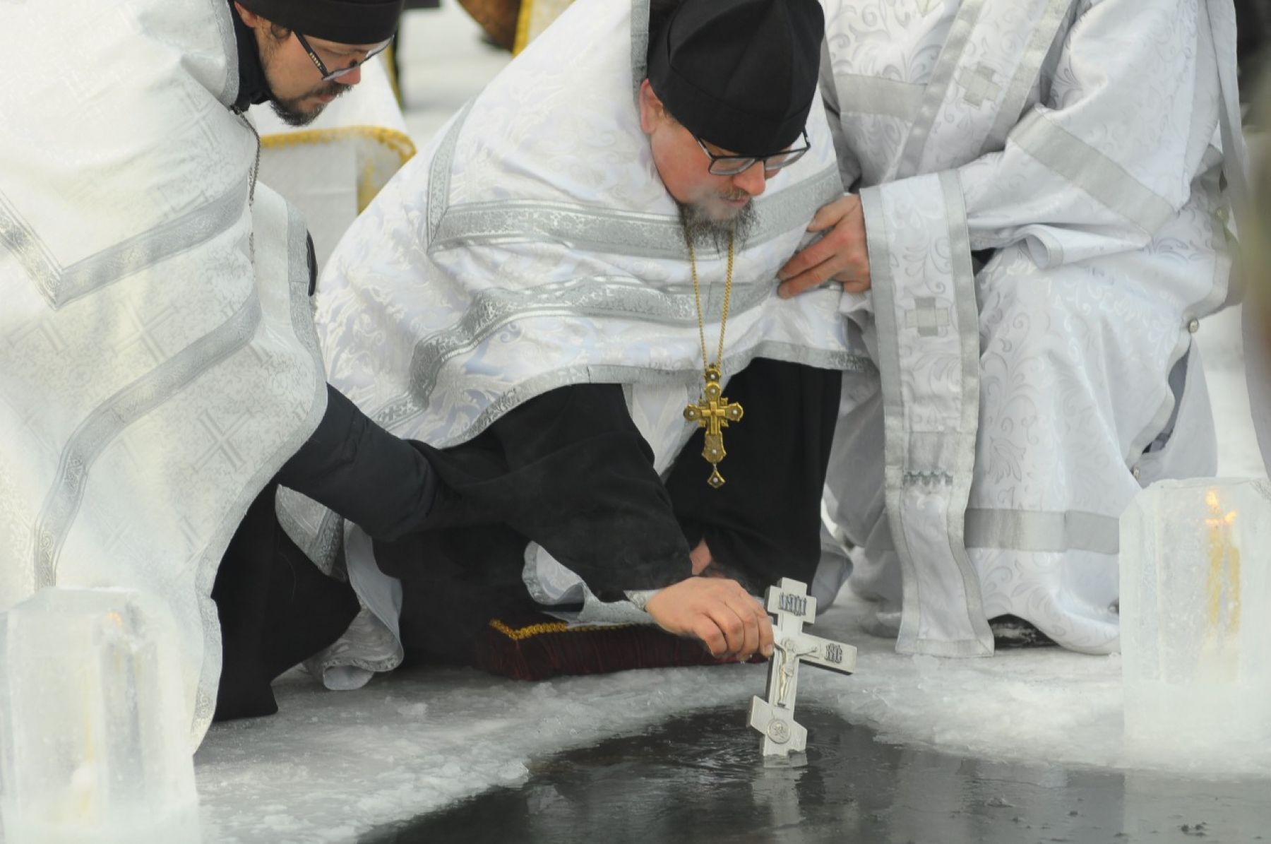 Православные бийчане отмечают Крещение Господне 