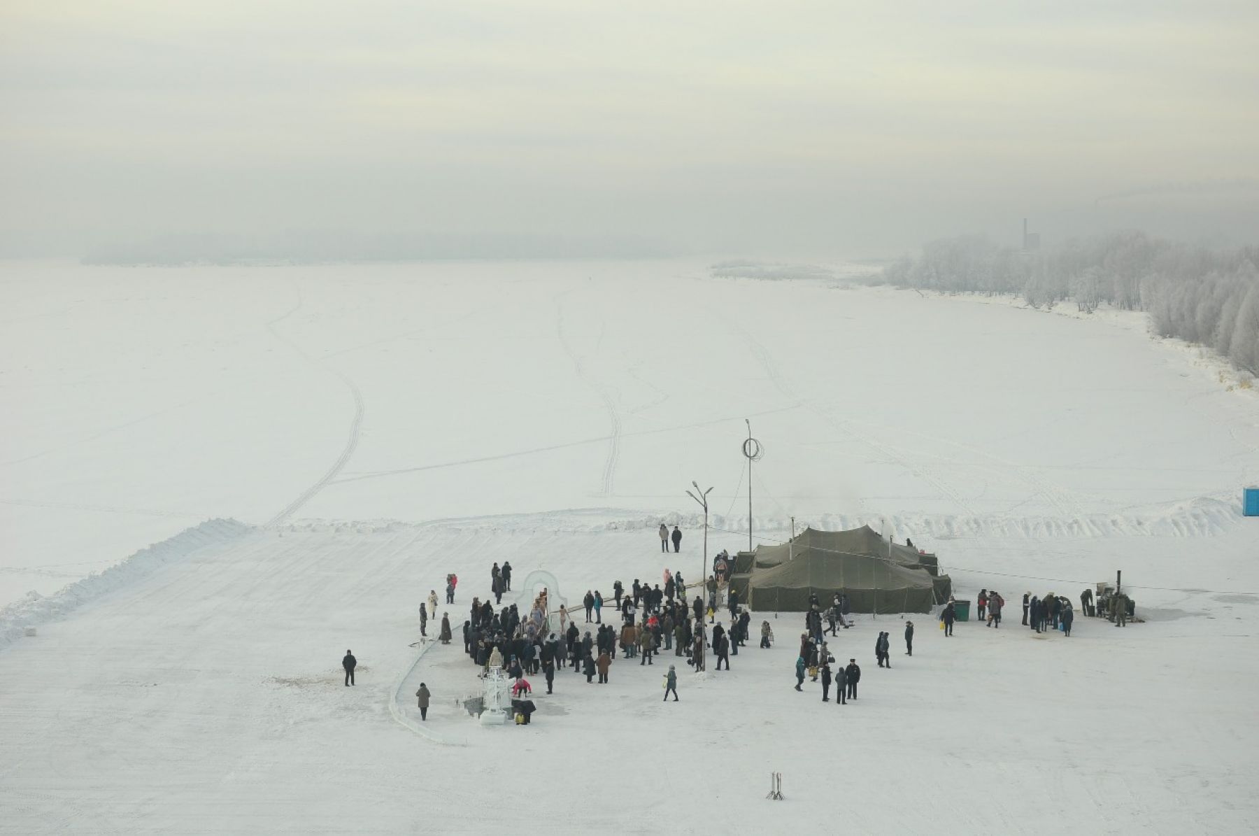 Православные бийчане отмечают Крещение Господне 