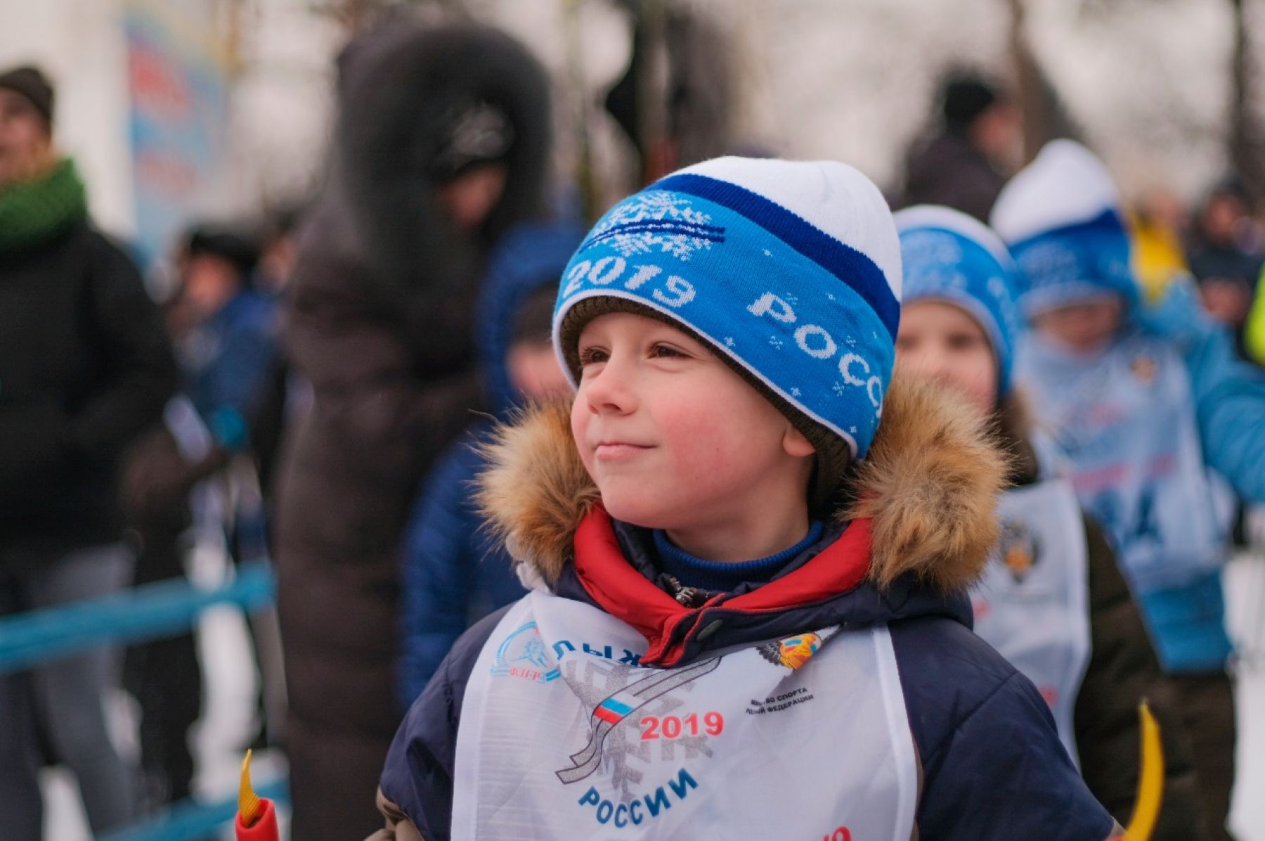 Бийск принял участие в массовой гонке «Лыжня России» 
