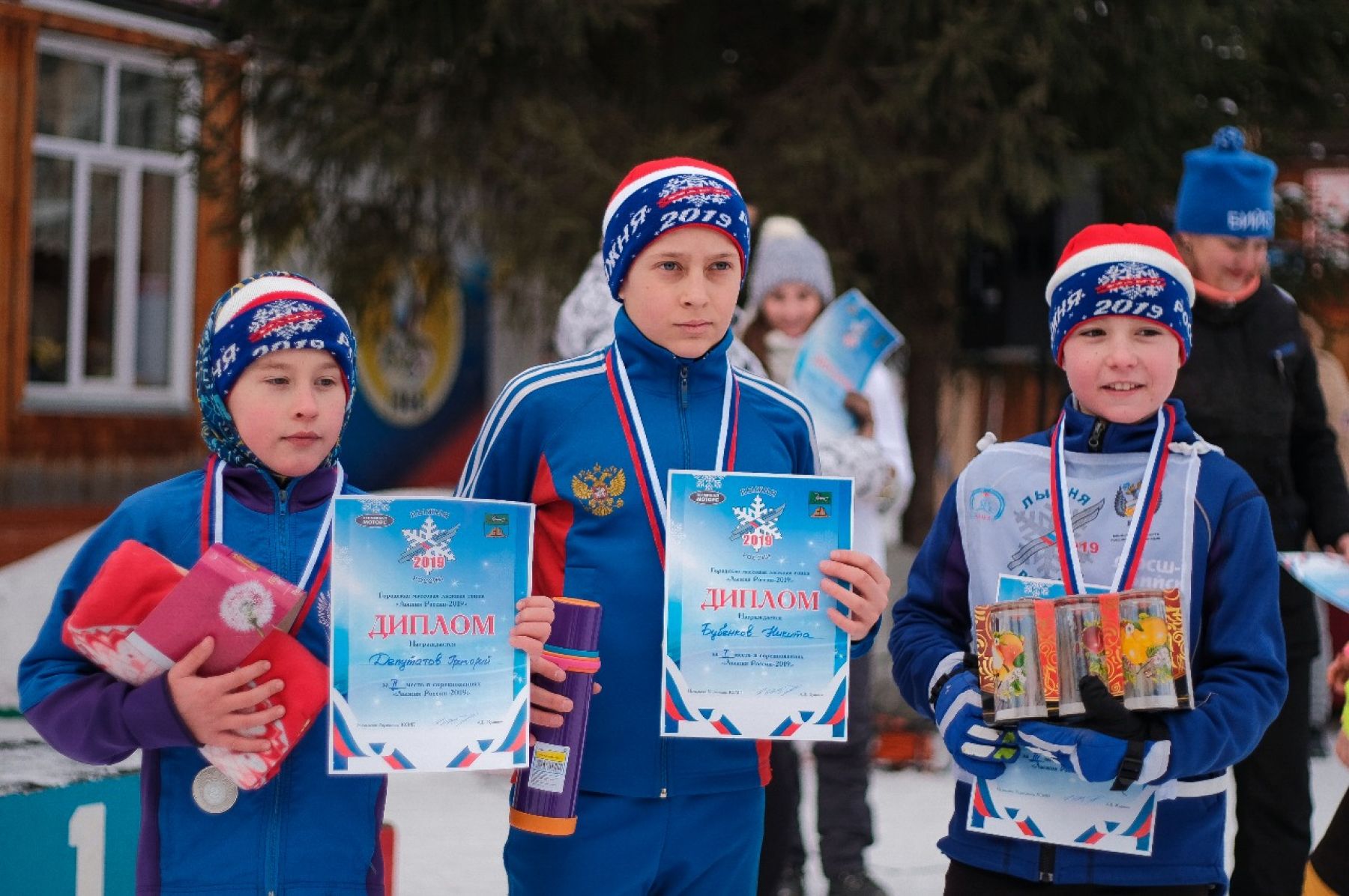 Бийск принял участие в массовой гонке «Лыжня России» 