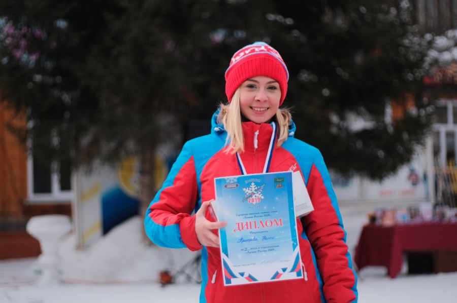 Бийск принял участие в массовой гонке «Лыжня России» 
