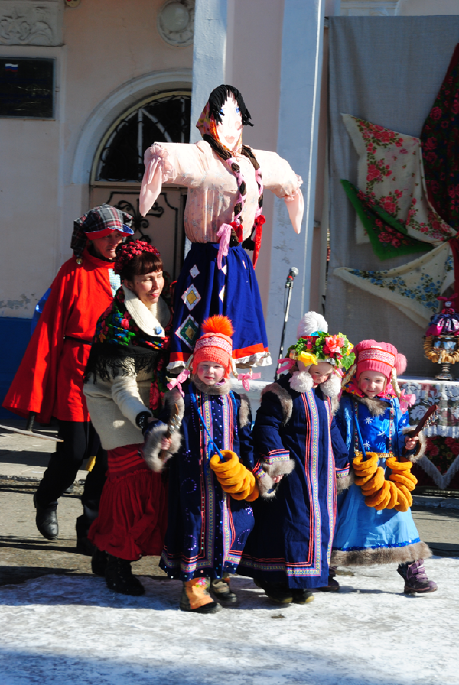 Как проводили зиму на Льнокомбинате 