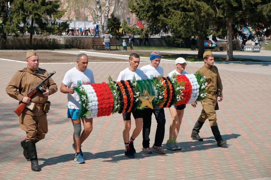 Традиционный кросс, посвященный Дню Победы, прошел в Бийске 