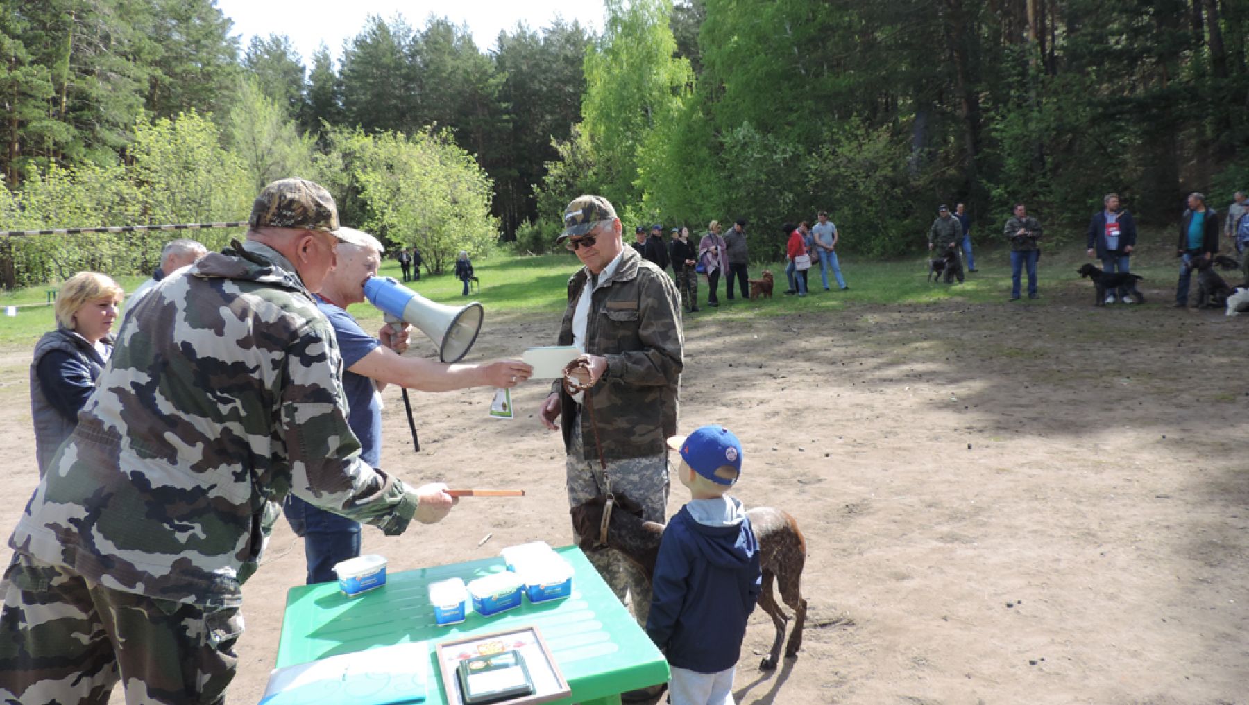 Выставка охотничьих собак прошла в Бийске 