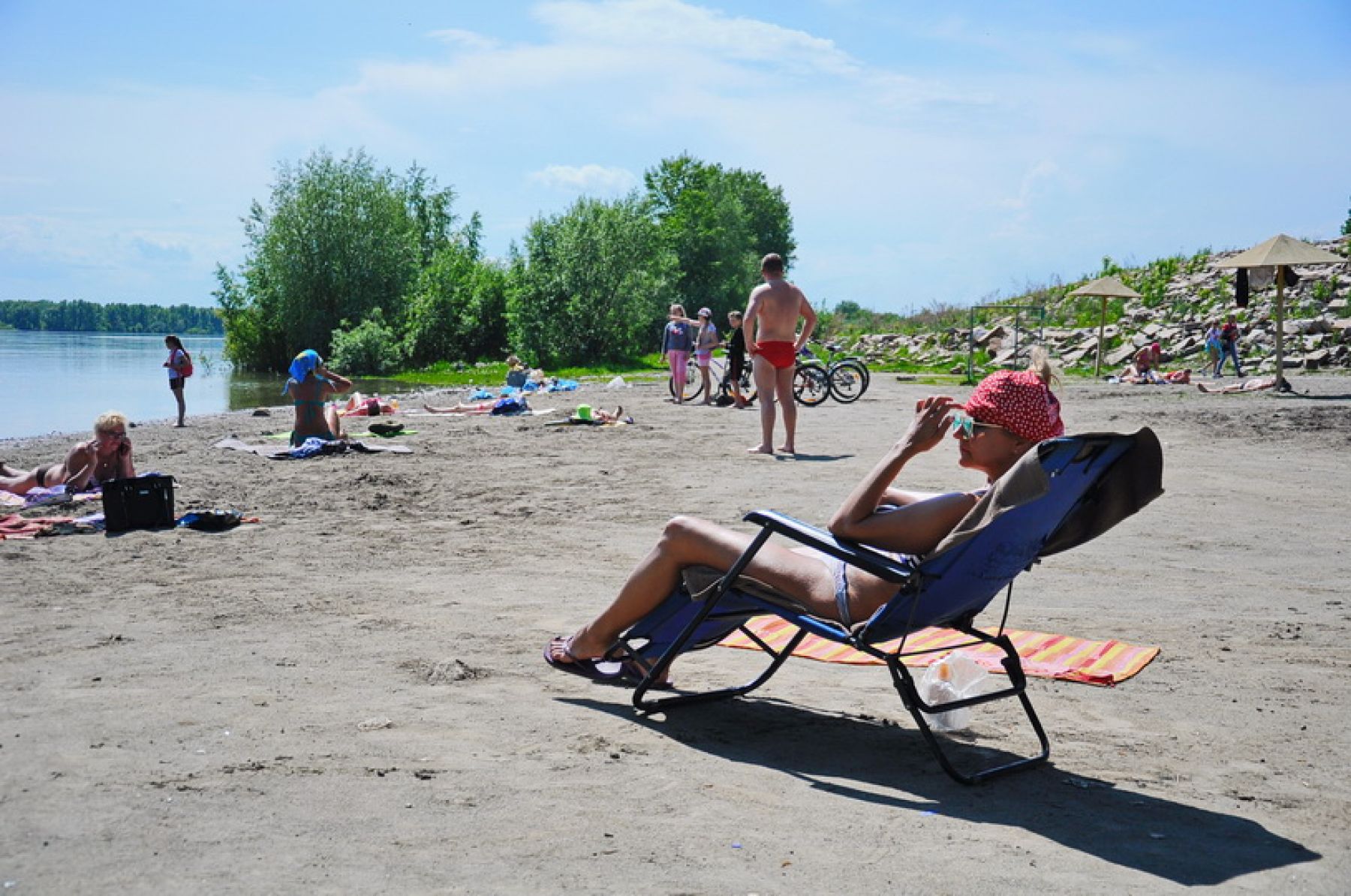 Какие работы проведут в Бийске перед открытием пляжей