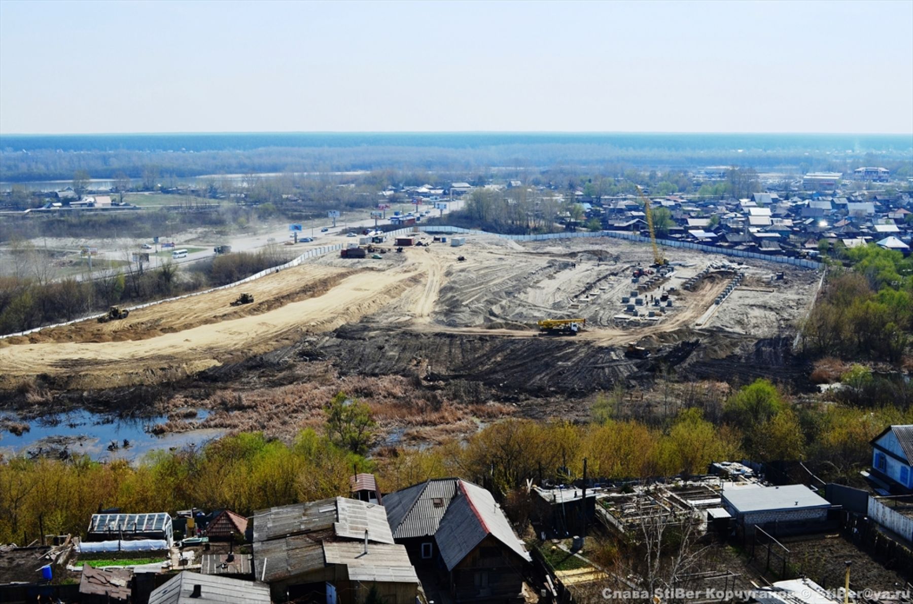 Гипермаркет «Лента» строится, 2012 год