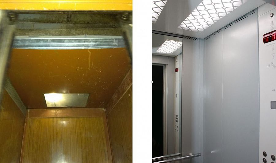 Новые лифты по программе капремонта установлены в многоэтажках Бийска 