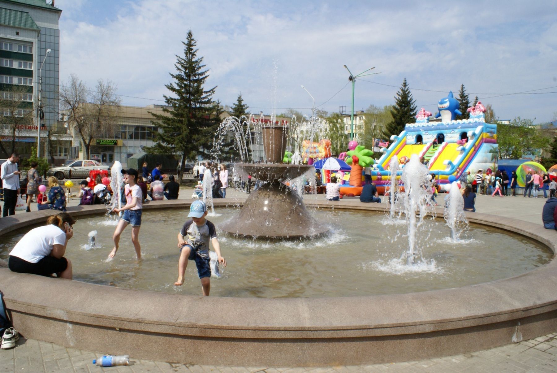 Фонтан на Петровском бульваре