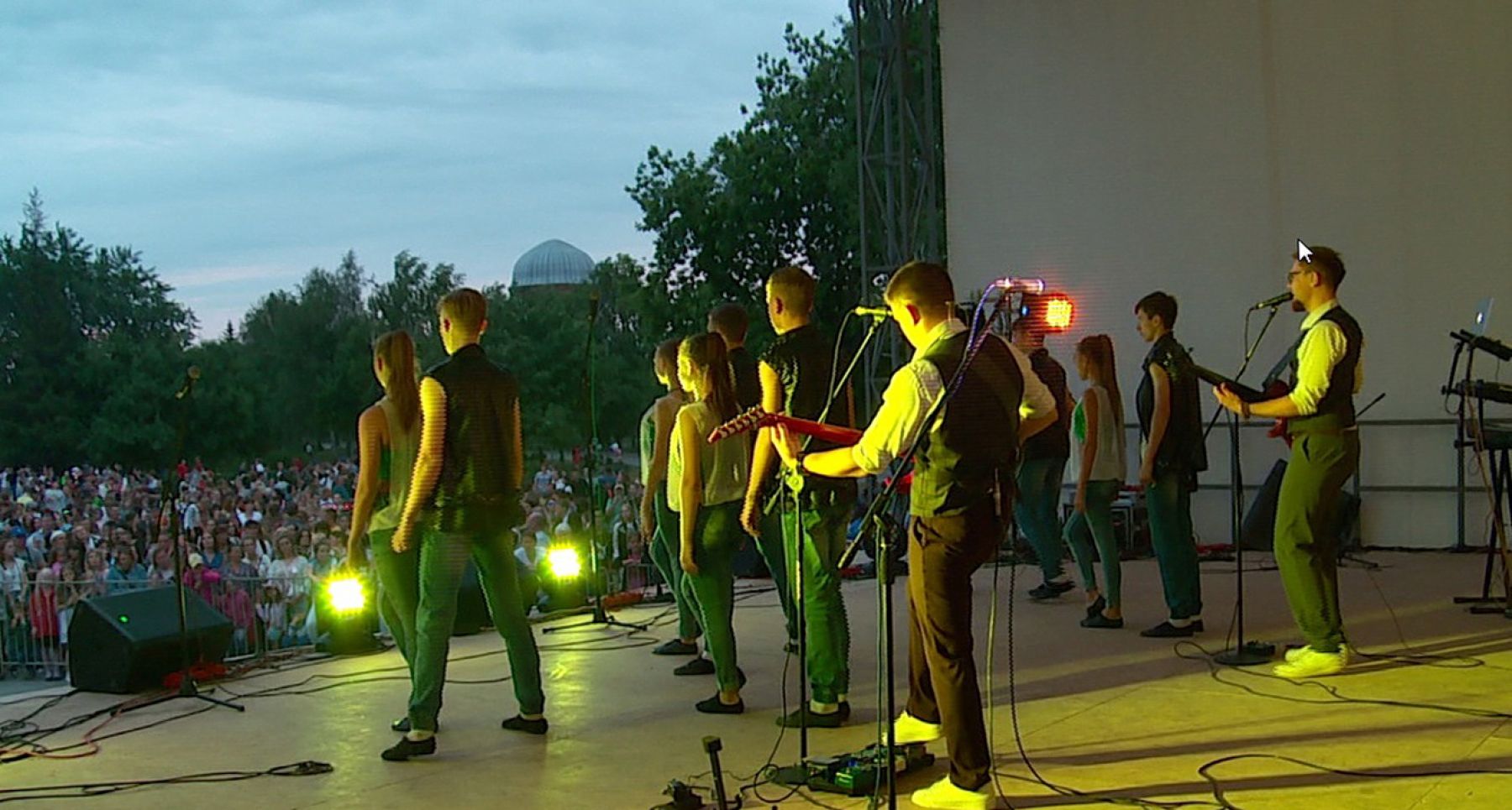 Как Бийск отметил День молодежи