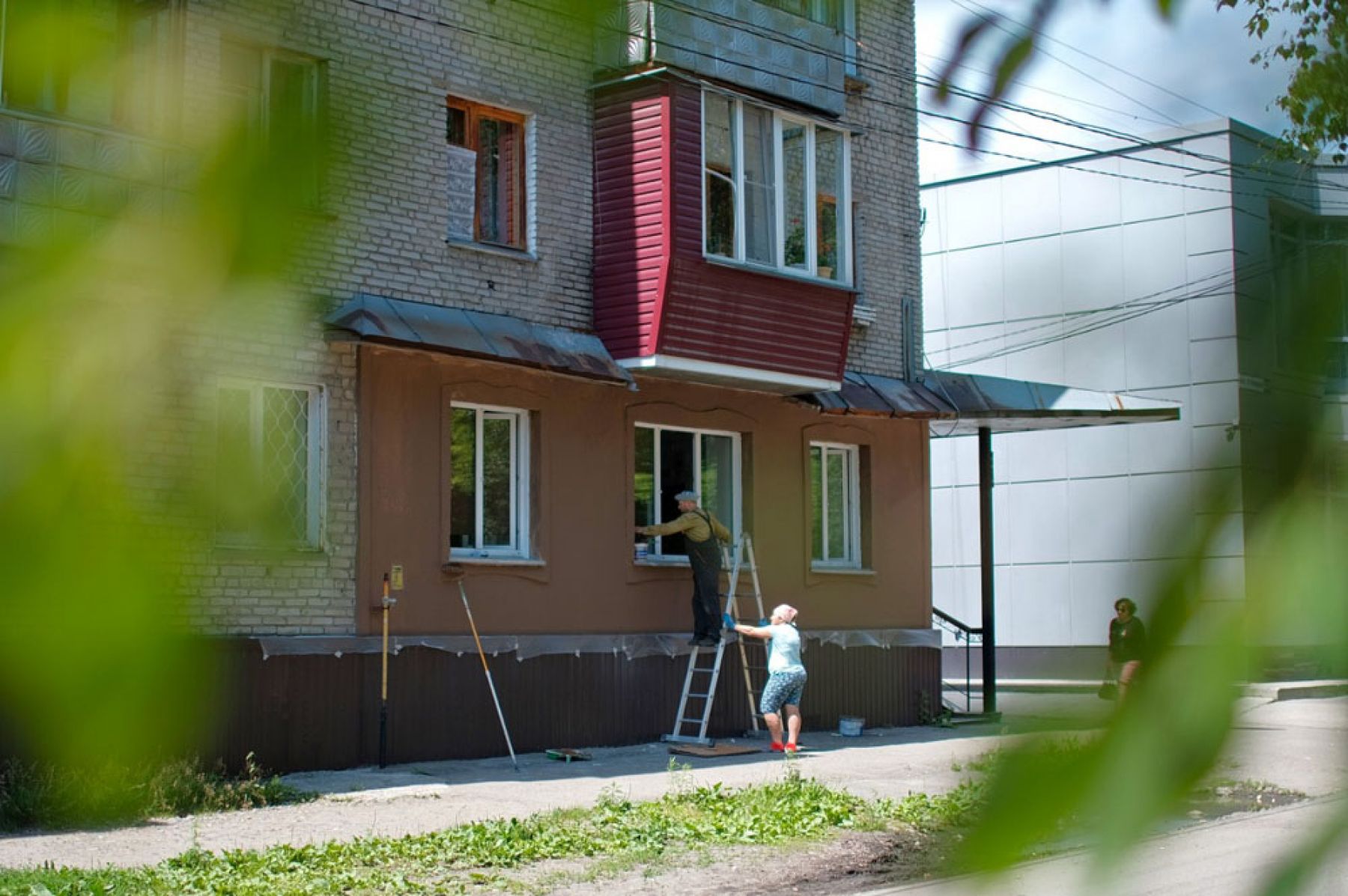 Фотовзгляд: знойный июльский день в городе