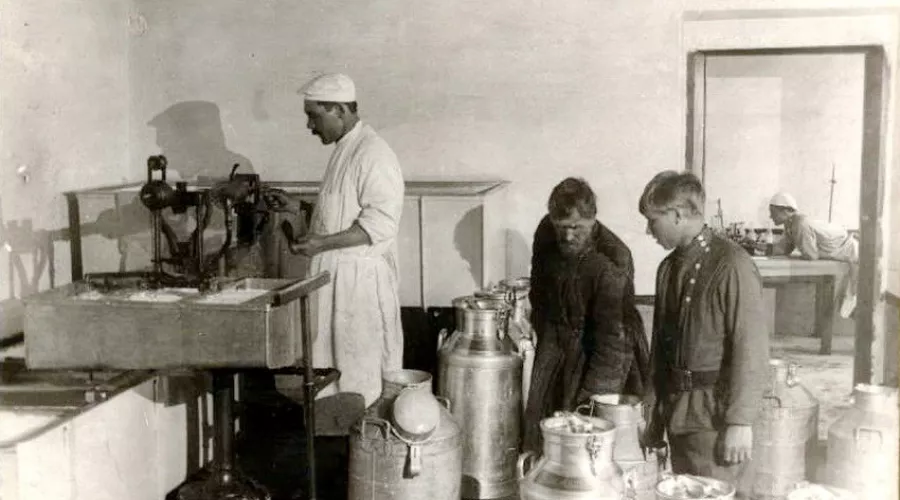 Бийский маслосыркомбинат, 1934 год. 