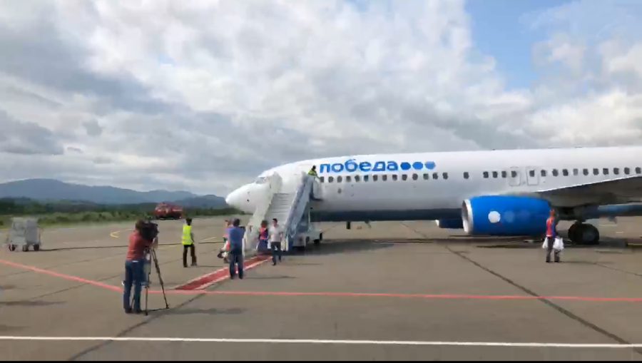 Первый рейс «Победы» прибыл сегодня, 16 июля, в аэропорт Горно-Алтайска