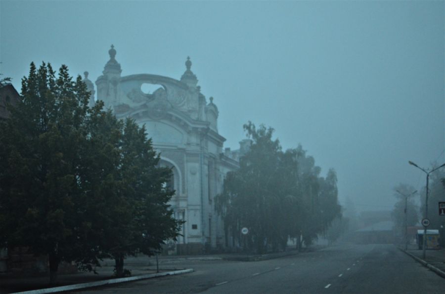 Сайлент-Бийск: город накрыло туманом из воды и дыма 