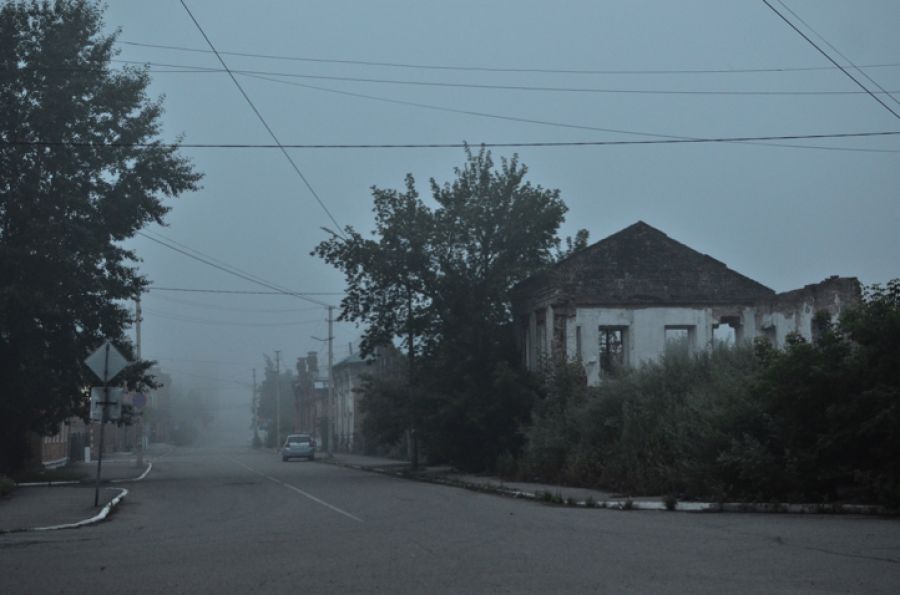 Сайлент-Бийск: город накрыло туманом из воды и дыма 