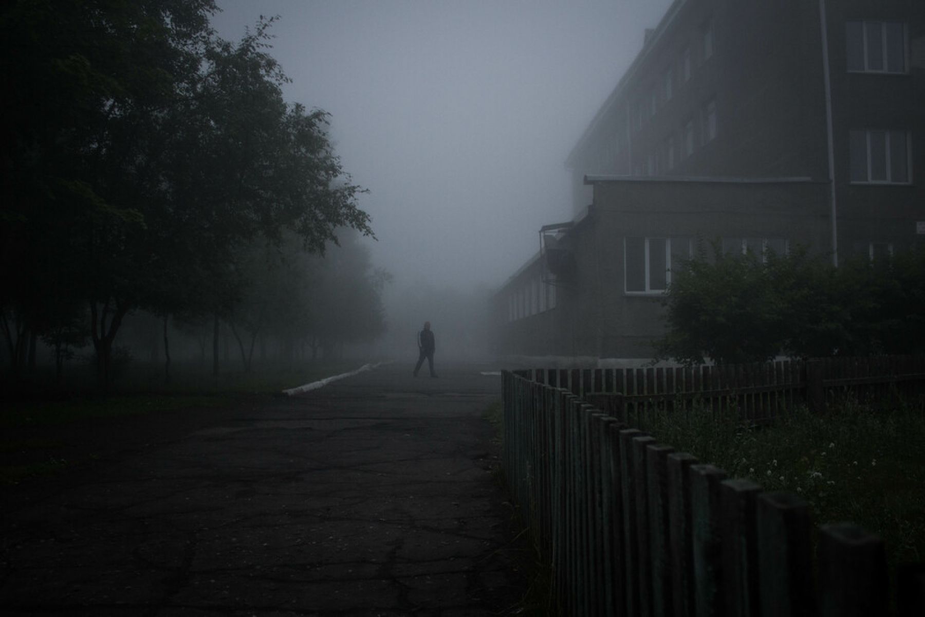 Сайлент-Бийск: город накрыло туманом из воды и дыма 