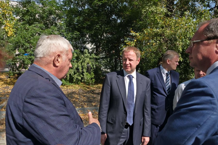 О парках и дорогах: губернатор Виктор Томенко посетил Бийск с рабочим визитом 