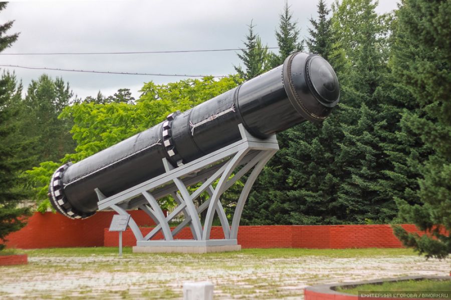 Макет ракетного комплекса "Тайфун"