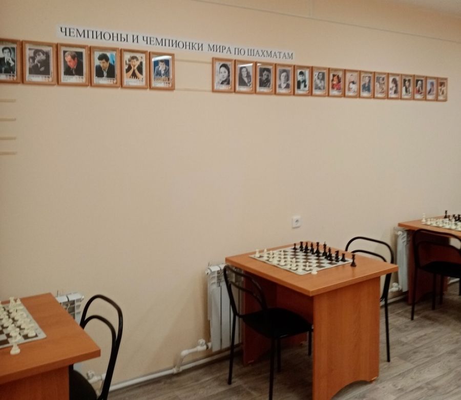 Галерея чемпионов мира появилась в бийском филиале краевого шахматного клуба