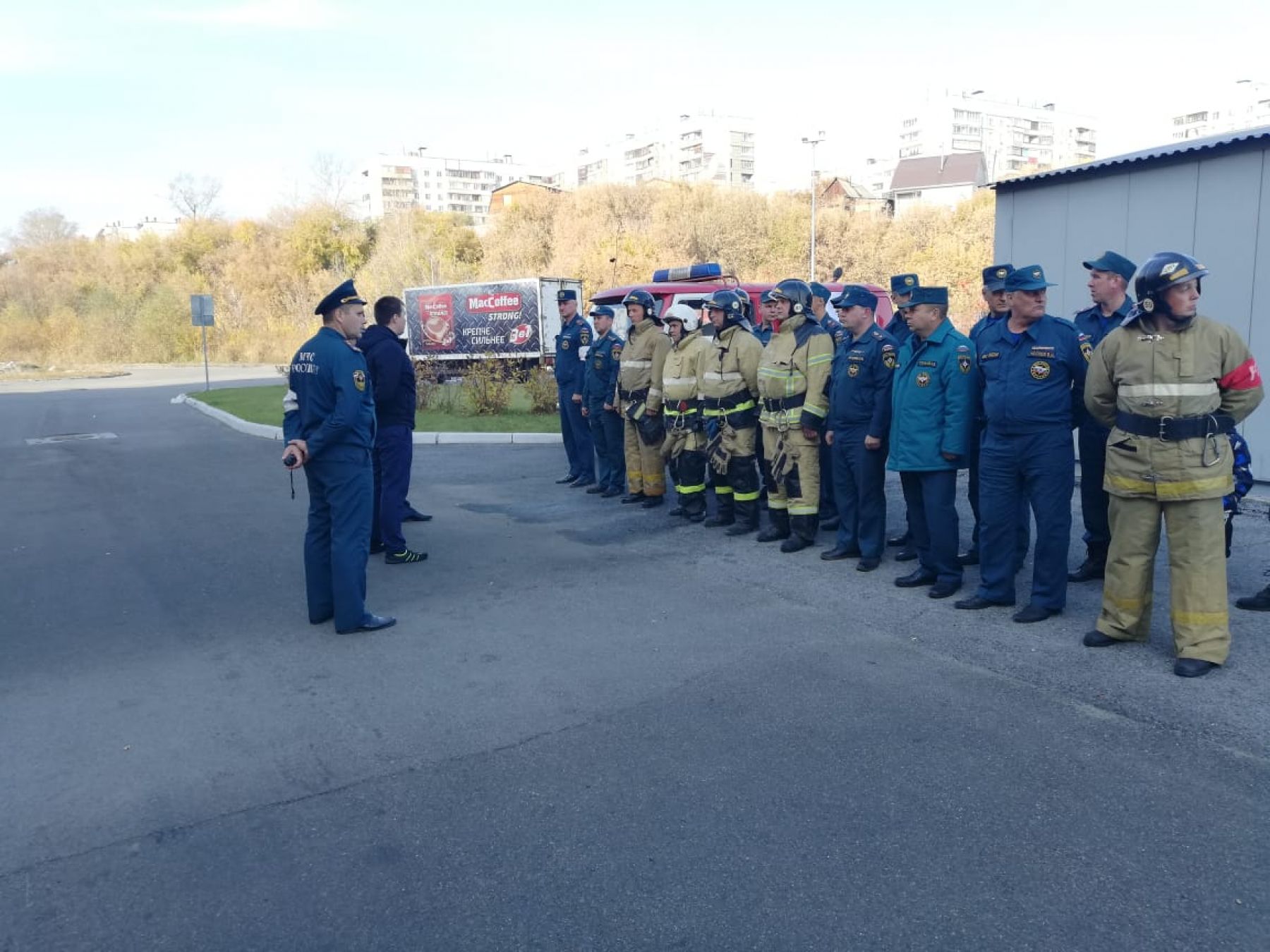 В бийской «Ленте» прошла масштабная пожарная эвакуация 